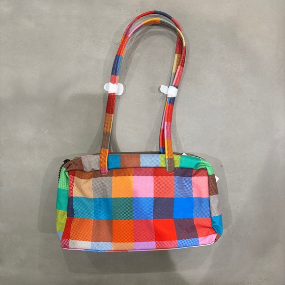 BAGGU Handbags - NWT Baggu Madras Bowler bag